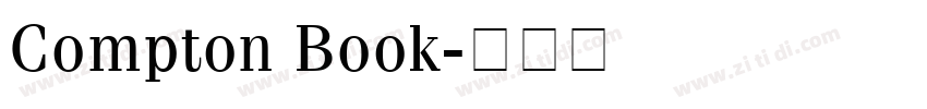 Compton Book字体转换